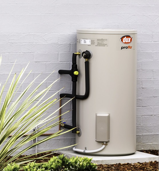 outdoor hot water cylinder