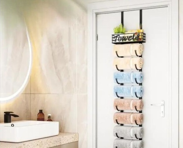 bathroom towel storage ideas